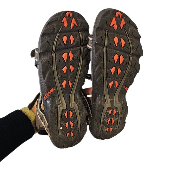 TEVA Mens Sport Outdoor Hiking Sandals, Brown, Size 6 Mens, 7 Womens - Picture 8 of 8